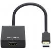 Manhattan USB 3.0 adaptér [1x USB 3.0 zástrčka A - 1x HDMI zásuvka] 153690 15 cm