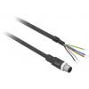 Kabel ovladače snímače, A: Vnější, A: M12 5, 60 V ac, 75V dc, IP65, IP67, IP69K, řada: XZ Telemecanique Sensors 500 mm