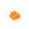 Smartkeeper zámek portu RJ45 LAN NL03P1OR sada 12 ks oranžová bez klíče NL03P1OR