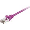 Equip 605551 RJ45 síťové kabely, propojovací kabely CAT 6 S/FTP 2.00 m fialová pozlacené kontakty 1 ks Equip 605551 RJ45 síťové kabely, propojovací kabely CAT 6 S/FTP 2.00 m fialová pozlacené kontakty 1 ks