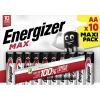 Energizer Max tužková baterie AA alkalicko-manganová, 1.5 V, 10 ks
