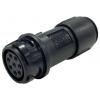 Bulgin PXP4011/06S/4045 kulatý konektor DIN, 1 ks