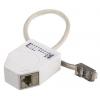 Adaptér RJ, počet portů: 2portový Stíněné RJ45 délka prodloužení 250 mm Cat5e, Oddělovač Decelect Adaptér RJ, počet portů: 2portový Stíněné RJ45 délka prodloužení 250 mm Cat5e, Oddělovač Decelect