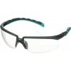 3M S2001SGAF-BGR ochranné brýle vč. ochrany proti zamlžení, s ochranou proti poškrábání tyrkysová, šedá EN 166 DIN 166
