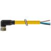 Kabel ovladače snímače, A: Vnitřní, A: Pravoúhlý 3, B: Volný konec kabelu, 30V, IP65, řada: 7000 Murrelektronik Limited Kabel ovladače snímače, A: Vnitřní, A: Pravoúhlý 3, B: Volný konec kabelu, 30V, IP65, řada: 7000 Murrelektronik Limited