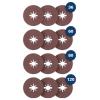 Bosch Accessories 2607012054 vláknitý kotouč Průměr 115 mm Zrnitost=36, 60, 80, 120 1 sada Bosch Accessories 2607012054 vláknitý kotouč Průměr 115 mm Zrnitost=36, 60, 80, 120 1 sada