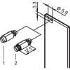 nVent SCHROFF 21101848 19 palec montážní materiál černá