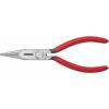 Knipex 25 01 160 pro elektroniku a jemnou mechaniku ploché jehlové kleště rovné vanadová elektrikářská ocel 160 mm