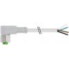 Kabel ovladače snímače, A: Vnitřní, A: Pravoúhlý 4, B: Bez koncovky, 250V, IP65, IP66K, IP67, IP68, řada: A-Coded