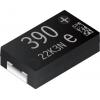 Polymerový kondenzátor, řada: JX 390 μF ±20 % EEFJX0E391RC 2.5V, Povrch Panasonic Polymerový kondenzátor, řada: JX 390 μF ±20 % EEFJX0E391RC 2.5V, Povrch Panasonic