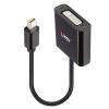 LINDY Monitor adaptér [1x mini DisplayPort zástrčka - 1x DVI] Lindy - Adapterkabel - Mini DisplayPort (M) 0.16 m