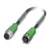 Kabel ovladače snímače, A: Vnější, A: M12 4, B: M12, B: Vnitřní 4, IP65, IP67, IP68 Phoenix Contact 2 m Kabel ovladače snímače, A: Vnější, A: M12 4, B: M12, B: Vnitřní 4, IP65, IP67, IP68 Phoenix Contact 2 m