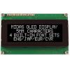 Displej OLED, řada: MCOB42005A1V-EWP Bílá COB Midas Paralelní