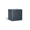 Box zahradní WOODEBOX antracit 58,5 cm - 140L