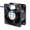 ebm-papst Axiální ventilátor, řada: 600 N, průtok vzduchu: 40 m³/h 2 W 12V dc 165 mA 60 mm 25.4mm 25.4 mm