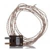 Termočlánek s odkrytým spojem 2 m kabel typ Typ T Perfluoralkoxyalkan 2 m sonda, -75 °C 1 mm na 250 °C IEC, RoHS