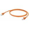 Weidmüller 2563810300 RJ45 síťové kabely, propojovací kabely CAT 6A S/FTP 30.00 m oranžová samozhášecí 1 ks Weidmüller 2563810300 RJ45 síťové kabely, propojovací kabely CAT 6A S/FTP 30.00 m oranžová samozhášecí 1 ks