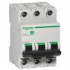 Schneider Electric Miniaturní jistič, rozsah: C60L 3pólový 6A vypínací výkon 50 kA, charakteristika: Typ C, rozsah: