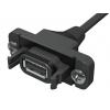 Samtec Konektor USB, řada: RPCU, počet portů: 1portový, orientace těla: Rovný USB typu A, Panel, IP68, materiál Samtec Konektor USB, řada: RPCU, počet portů: 1portový, orientace těla: Rovný USB typu A, Panel, IP68, materiál