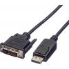 Value DisplayPort kabel Konektor DisplayPort, Zástrčka HDMI-A 3.00 m č...