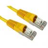 RS PRO Cat5e Ethernetové kabely, Žlutá, Polyvinylchlorid, A: RJ45, 300V 1 m Vnější, B: RJ45 Vnější, typ pláště: FTP RS PRO Cat5e Ethernetové kabely, Žlutá, Polyvinylchlorid, A: RJ45, 300V 1 m Vnější, B: RJ45 Vnější, typ pláště: FTP