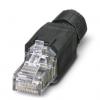 Phoenix Contact Konektor RJ45, řada: VS-08 Vnější Cat5e, počet cest: 8, Rovný, Spona, počet portů: 8portový Phoenix Contact Konektor RJ45, řada: VS-08 Vnější Cat5e, počet cest: 8, Rovný, Spona, počet portů: 8portový