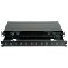 Roline LWL patch panel 483 mm (19) Skleněná vlákna 1 U černá neosazený