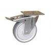 374342 Guitel Hervieu Brzděné otočné 150 kg 100 mm, Termoplastická pryž