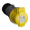 Amphenol Industrial Průmyslový napájecí konektor, řada: Easy & Safe, IP44, Kabel barva Žlutá, 16 A 2P+PE, 110 V