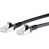 Metz Connect 130845A000-E RJ45 síťové kabely, propojovací kabely CAT 6A S/FTP 10.00 m černá s ochranou 1 ks Metz Connect 130845A000-E RJ45 síťové kabely, propojovací kabely CAT 6A S/FTP 10.00 m černá s ochranou 1 ks