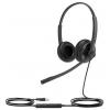 Yealink UH34 SE Lite Dual Teams Headset otevřená (On Ear) kabelová Duo černá headset telefon