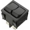 TRU COMPONENTS 1588077 kolébkový spínač TC-R13-33PAA-02 250 V/AC 6 A 2x vyp/zap s aretací 1 ks