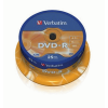 Verbatim DVD-R 16x, 4,7 GB, balení 25 ks