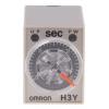 Omron Časovací relé, řada: H3Y-4 Lišta DIN, Povrchová montáž 4PDT 4kontaktové 125 V dc 24V ac 1 funkce zásuvné 1 to 30 s Omron Časovací relé, řada: H3Y-4 Lišta DIN, Povrchová montáž 4PDT 4kontaktové 125 V dc 24V ac 1 funkce zásuvné 1 to 30 s