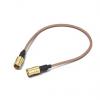Koaxiální kabel, řada: SMB RG178/U, Černá Polytetrafluorethylén, vnější průměr: 1.8 mm OD 152.4 mm 50 Ω Wurth Elektronik Koaxiální kabel, řada: SMB RG178/U, Černá Polytetrafluorethylén, vnější průměr: 1.8 mm OD 152.4 mm 50 Ω Wurth Elektronik