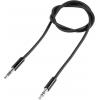 SpeaKa Professional SP-7870044 jack audio kabel [1x jack zástrčka 3,5 mm - 1x jack zástrčka 3,5 mm] 1.00 m černá SuperSoft opletení