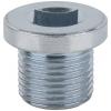KS Tools 4302159 Výpustný šroub, vnitřní čtyřhran, 8 mm, M18x1,5 x 16mm, sada 25 ks