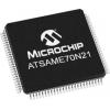 Microchip Mikrokontrolér ATSAME70N21B-AN 32 bit, standard: AEC-Q100 ARM Cortex-M7 300 MHz 2MB Blesk 384 kB RAM, počet Microchip Mikrokontrolér ATSAME70N21B-AN 32 bit, standard: AEC-Q100 ARM Cortex-M7 300 MHz 2MB Blesk 384 kB RAM, počet