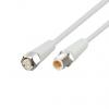 Kabel ovladače snímače, A: Vnější, A: M12 4, B: M12, B: Vnitřní, 300V 4, IP65, IP67, IP68, IP69K, řada: EVF ifm Kabel ovladače snímače, A: Vnější, A: M12 4, B: M12, B: Vnitřní, 300V 4, IP65, IP67, IP68, IP69K, řada: EVF ifm