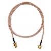 Mueller Electric BU-4150031036 koaxiální kabel SMA zásuvka SMA zástrčka 0.91 m transparentní 1 ks Mueller Electric BU-4150031036 koaxiální kabel SMA zásuvka SMA zástrčka 0.91 m transparentní 1 ks