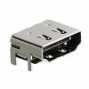 Samtec Konektor HDMI, číslo řady: HDMR, Standard Vnitřní, počet kontaktů: 19, orientace těla: Pravý úhel, 40V ac Samtec Konektor HDMI, číslo řady: HDMR, Standard Vnitřní, počet kontaktů: 19, orientace těla: Pravý úhel, 40V ac