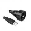 Bulgin Kabel USB Vnější, řada: Standard Buccaneer - USB, A: USB typu A, 5 m Vnější, Černá, B: USB typu A