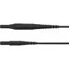 Schützinger MSFK B441 / 1 / 100 / SW měřicí kabel zástrčka 4 mm zástrčka 4 mm černá 1 ks Schützinger MSFK B441 / 1 / 100 / SW měřicí kabel zástrčka 4 mm zástrčka 4 mm černá 1 ks