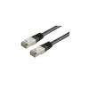 RND Kat6 Ethernetové kabely, Černá, Polyvinylchlorid, A: RJ45, Rovný 7 m Vnější, B: RJ45 Vnější, typ pláště: SF/UTP RND Kat6 Ethernetové kabely, Černá, Polyvinylchlorid, A: RJ45, Rovný 7 m Vnější, B: RJ45 Vnější, typ pláště: SF/UTP