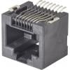 FCI Modular jacks, 87180-044LF, konektor RJ, RJ10, CAT 3, 1 ks