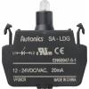 TRU COMPONENTS SA-LDG LED kontrolka zelená 12 V, 24 V 1 ks TRU COMPONENTS SA-LDG LED kontrolka zelená 12 V, 24 V 1 ks