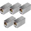 Digitus DN-93901-5 pouzdro spojky RJ45 Počet pólů 8 stříbrná 5 ks Digitus DN-93901-5 pouzdro spojky RJ45 Počet pólů 8 stříbrná 5 ks