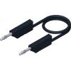 Hirschmann Test & Measurement CO MLN 100/2,5 měřicí kabel lamelová zástrčka 4 mm lamelová zástrčka 4 mm 1.00 m černá 1 ks Hirschmann Test & Measurement CO MLN 100/2,5 měřicí kabel lamelová zástrčka 4 mm lamelová zástrčka 4 mm 1.00 m černá 1 ks