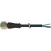 Kabel ovladače snímače, A: Vnější, A: Rovný 3, B: Bez koncovky, 250V ac/dc, 30 V ac/dc, IP65, IP66K, IP67, řada: A-Coded