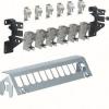Hager FZ12MM síťový patch panel CAT 6A částečně osazený Hager FZ12MM síťový patch panel CAT 6A částečně osazený